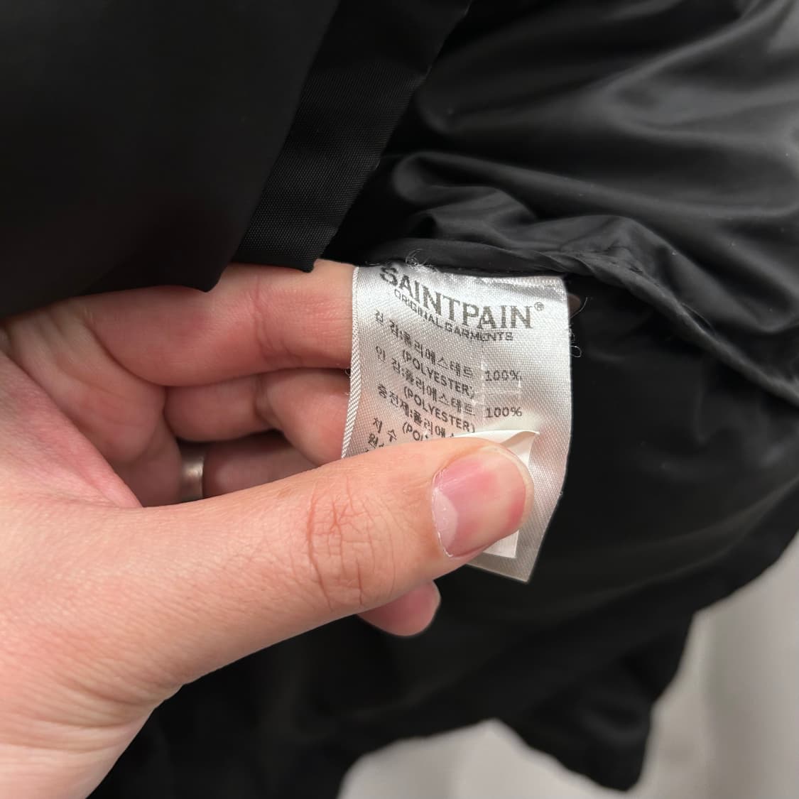 세인트페인 AMG 메르세데스 벤츠 로고 푸퍼 자켓 상품이미지4