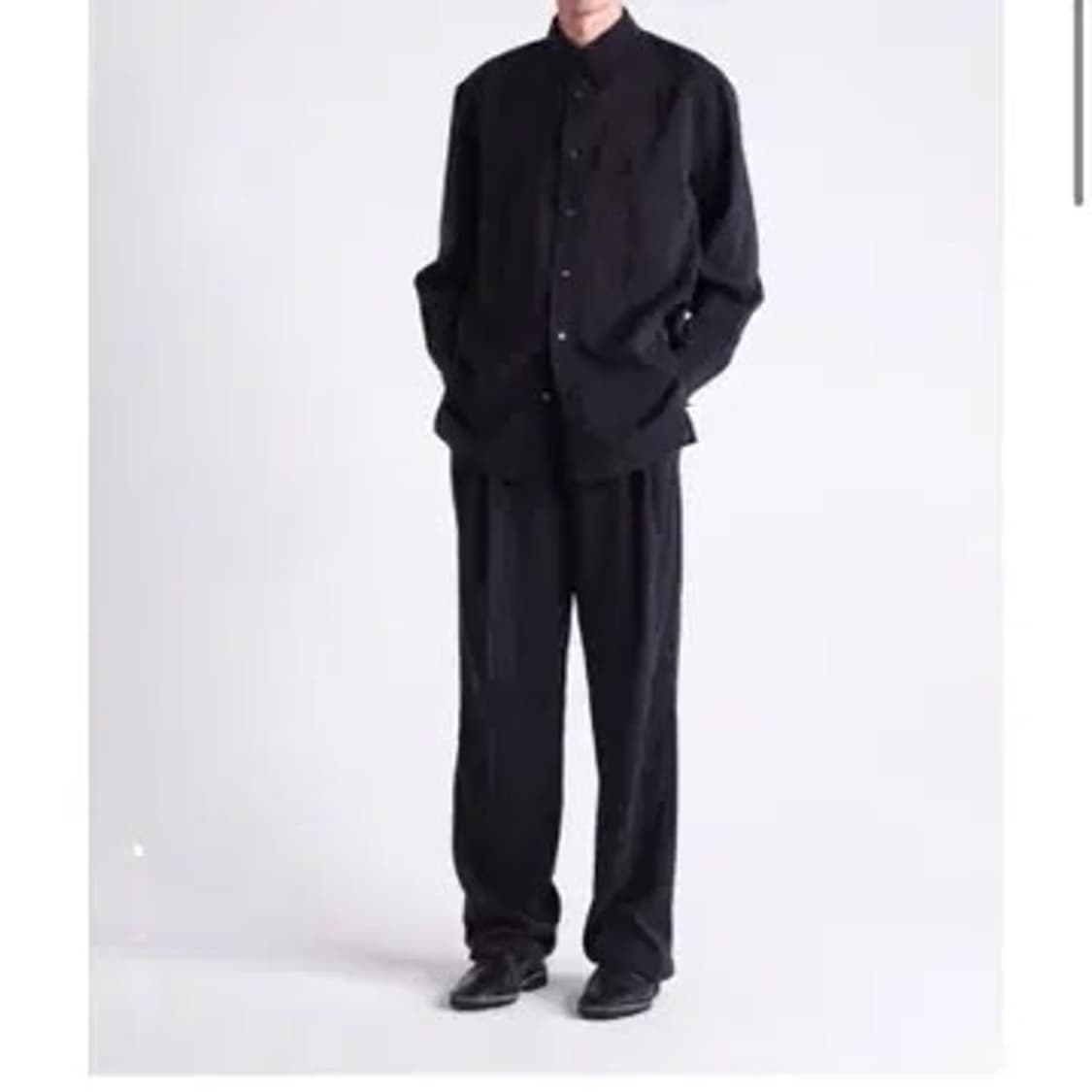 르메르 드라이실크 셋업 블랙 상품이미지1