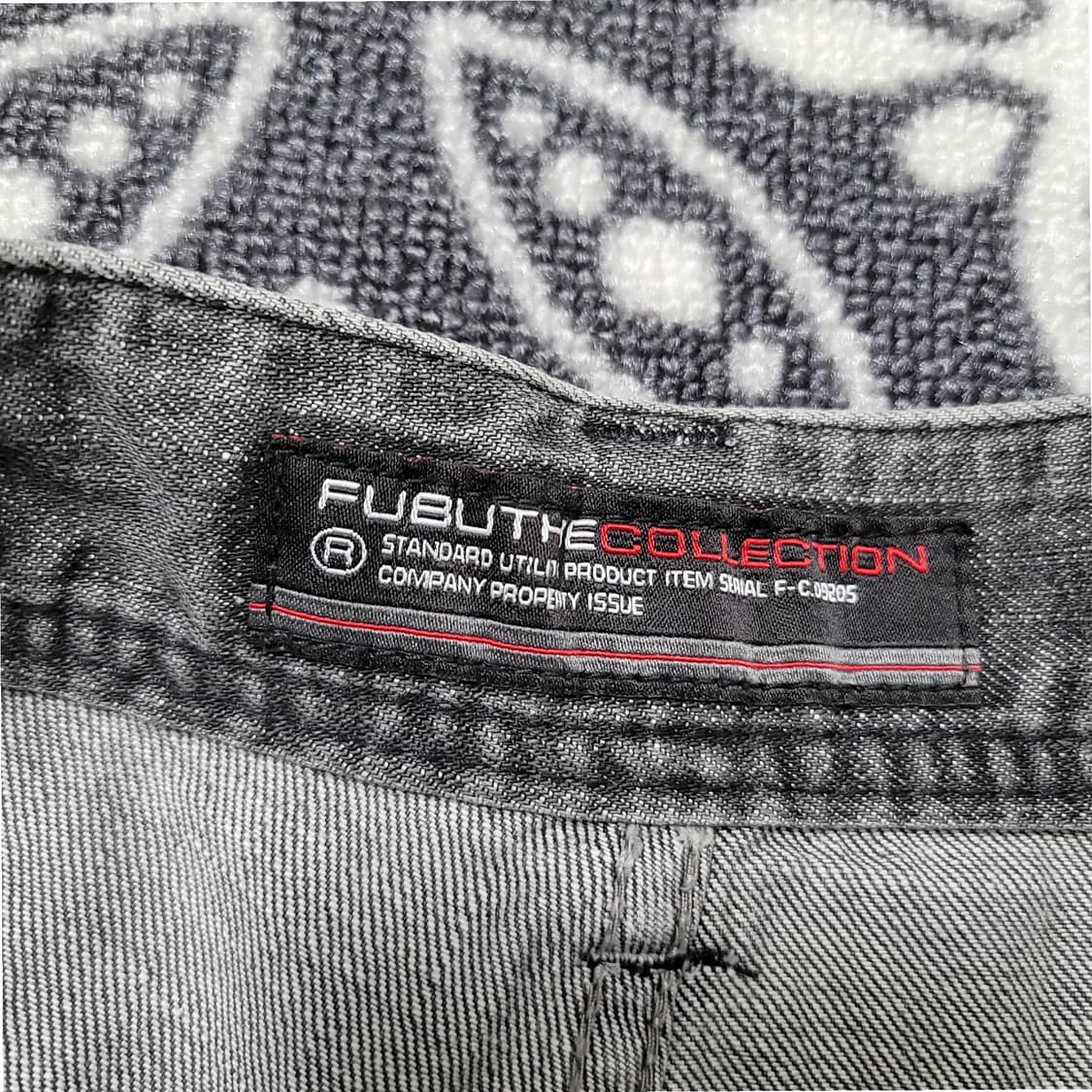 FUBU 후부 흑청 디테일 팬츠 상품이미지5
