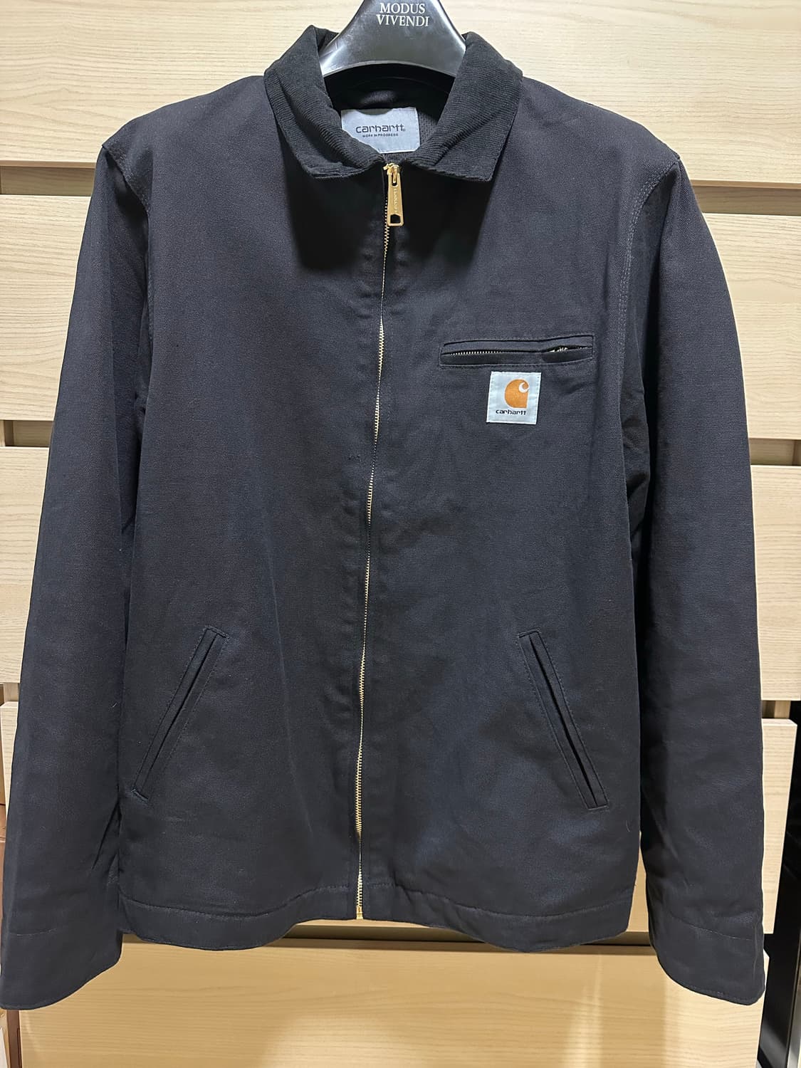 (XL) 칼하트 디트로이트 자켓 블랙 상품이미지1