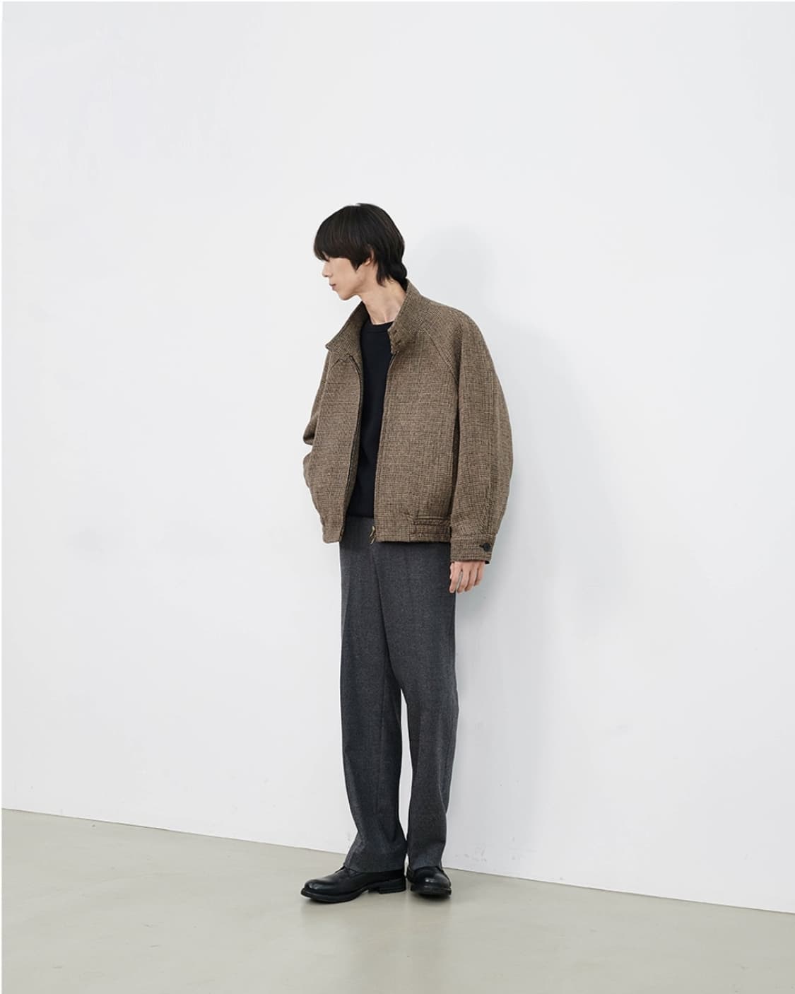 마마가리 트위드 해링턴 점퍼 상품이미지7