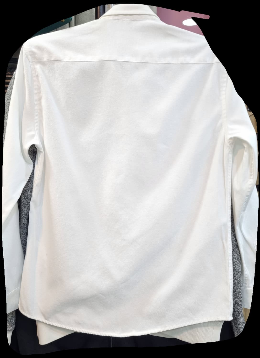 아미 스몰 하트 화이트 셔츠 M 상품이미지2