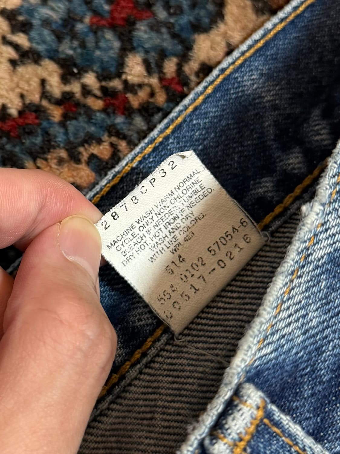 90's USA Made 빈티지 리바이스 517 부츠컷 상품이미지10