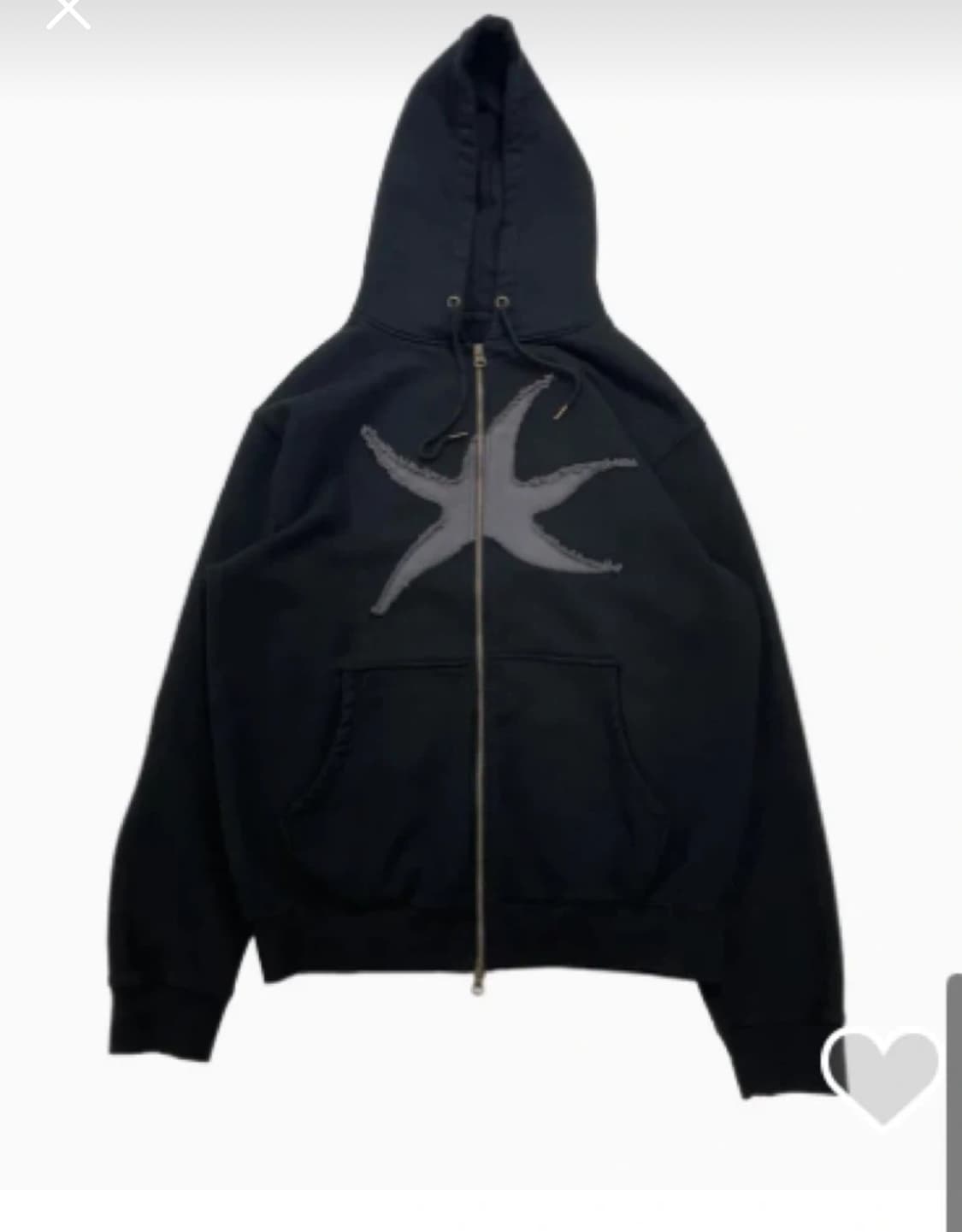 더콜디스트모먼트 후드집업 블랙 상품이미지1