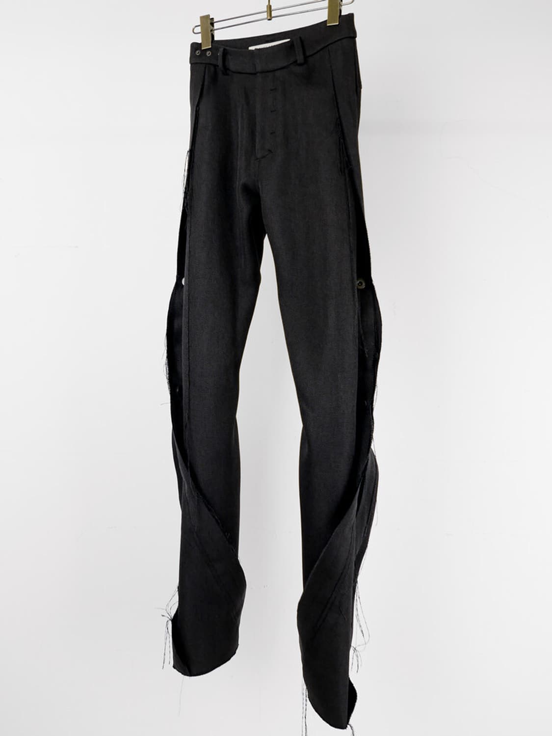 [S]카르넷 아카이브 색 트라우저 플레어 부츠컷 팬츠 블랙 상품이미지1