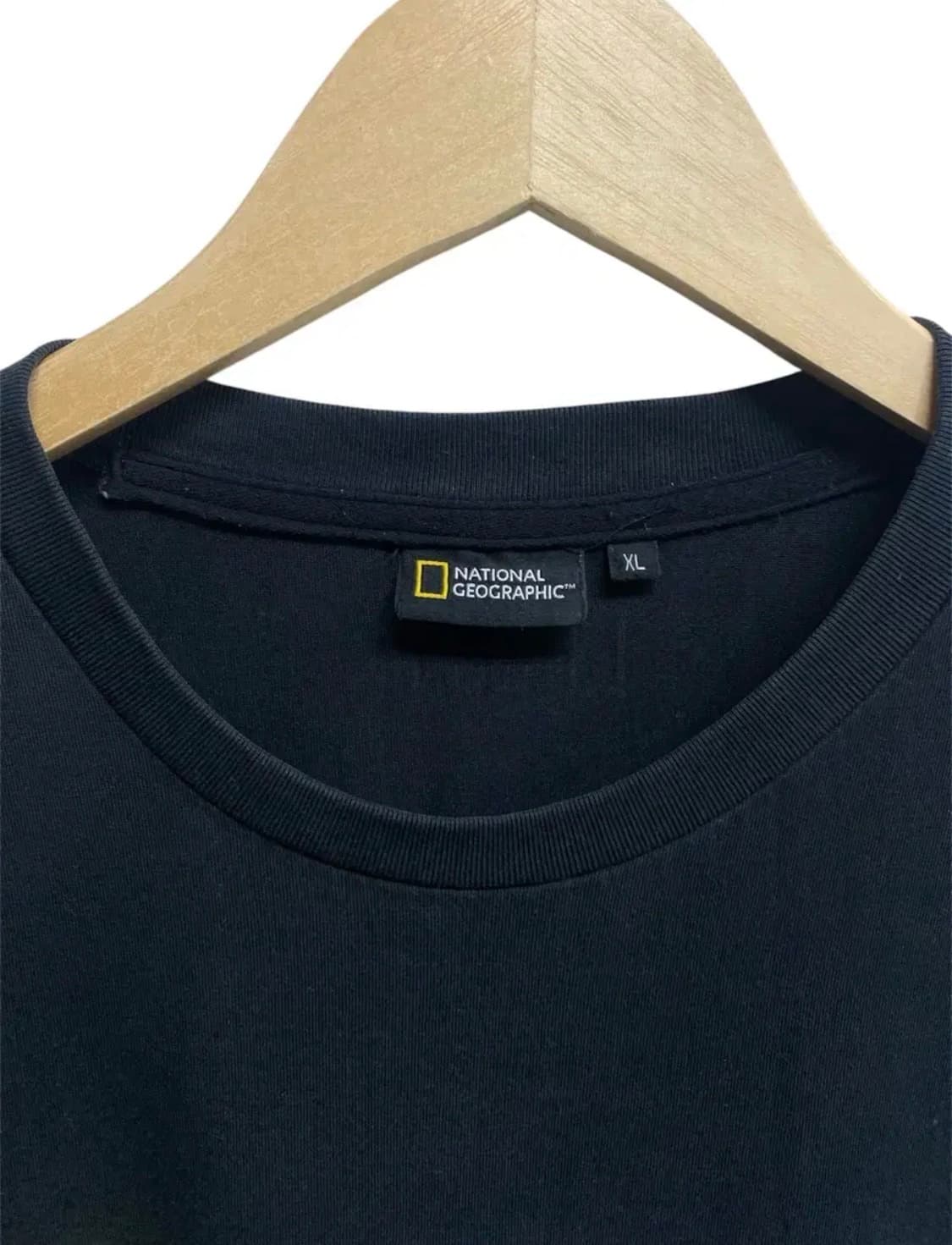 내셔널지오그래픽 라운드 반팔티 블랙 XL 상품이미지4