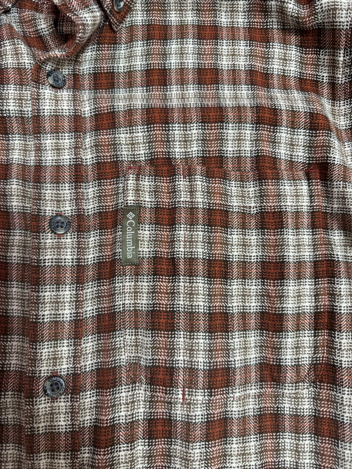 콜럼비아 빈티지 체크셔츠 M 상품이미지3