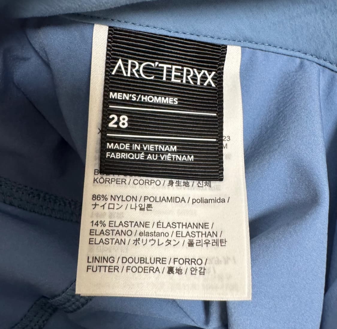 아크테릭스 감마 라이트웨이트 9인치 숏츠 반바지 28 새제품 정품 상품이미지5