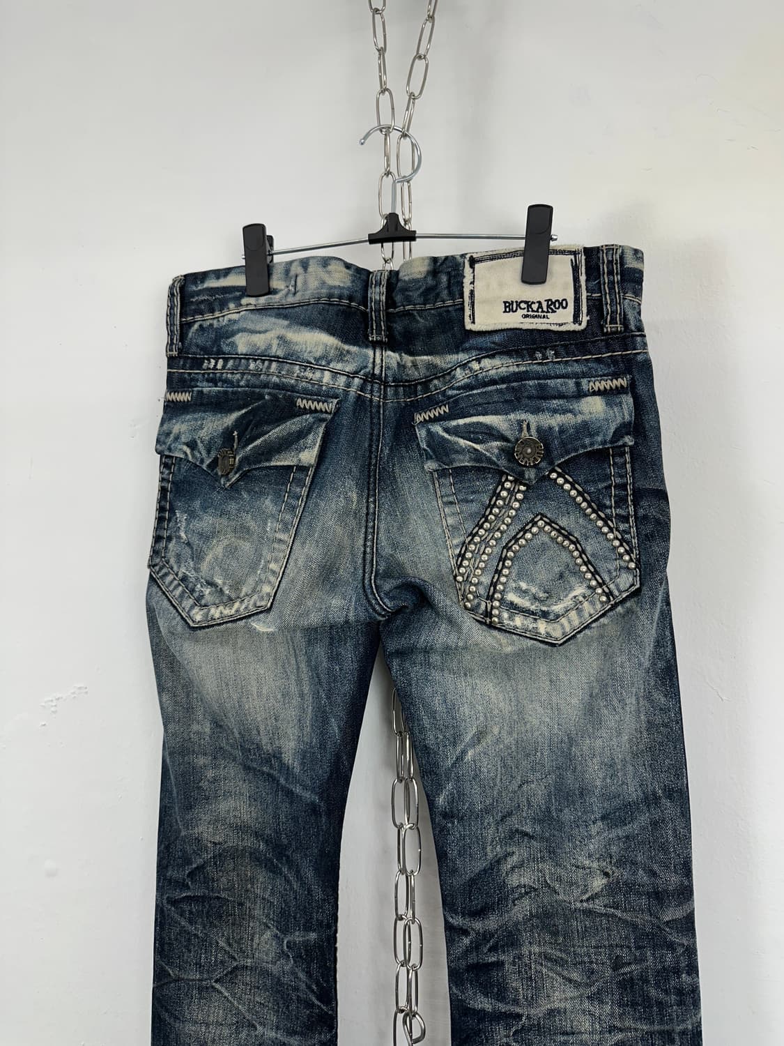 Buckaroo Chrome Rivet Washed Denim 상품이미지9