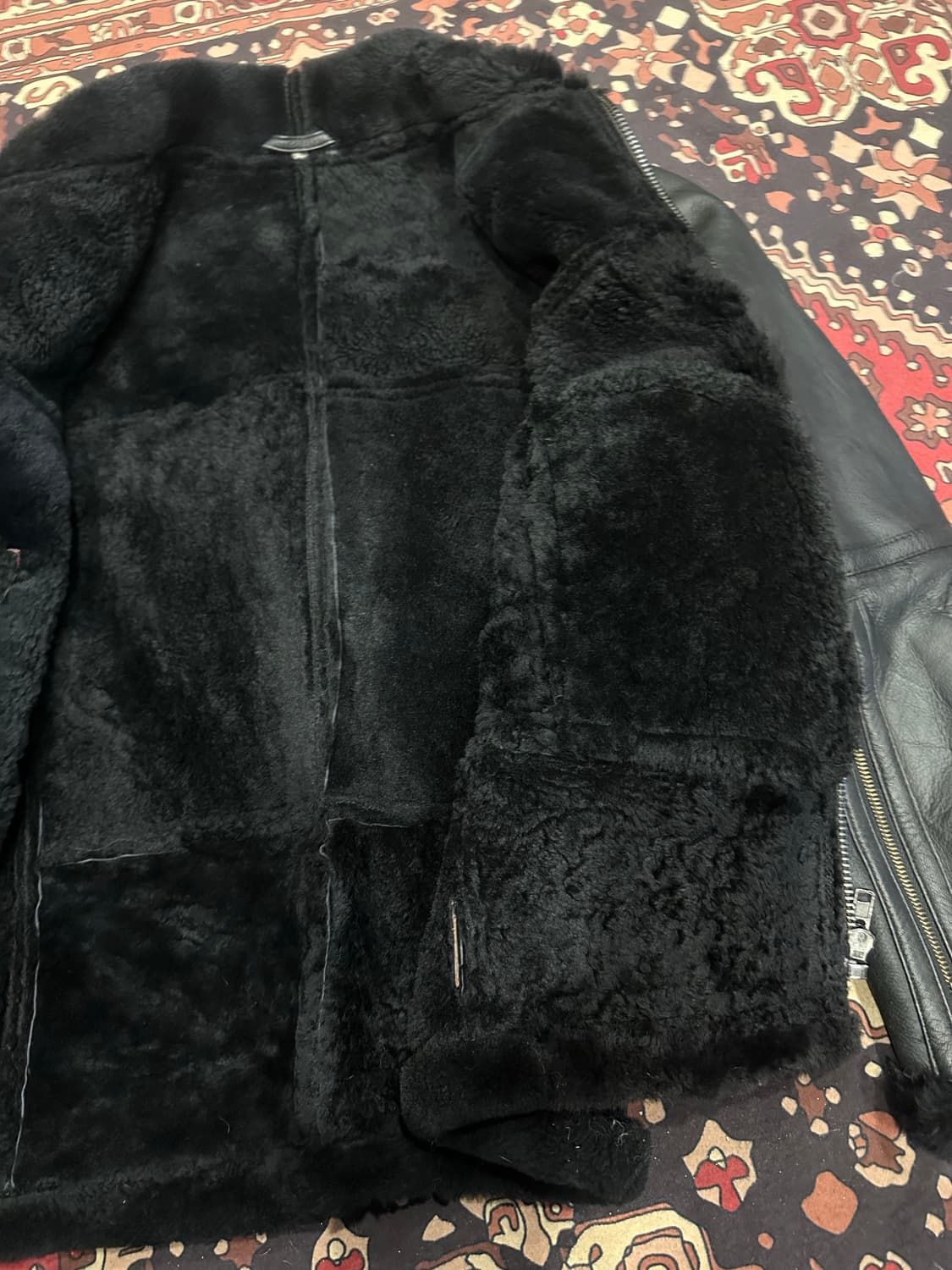 ( L-XL ) B3무스탕 레더자켓 가죽자켓 워크웨어 아메카지 밀리터리 상품이미지7