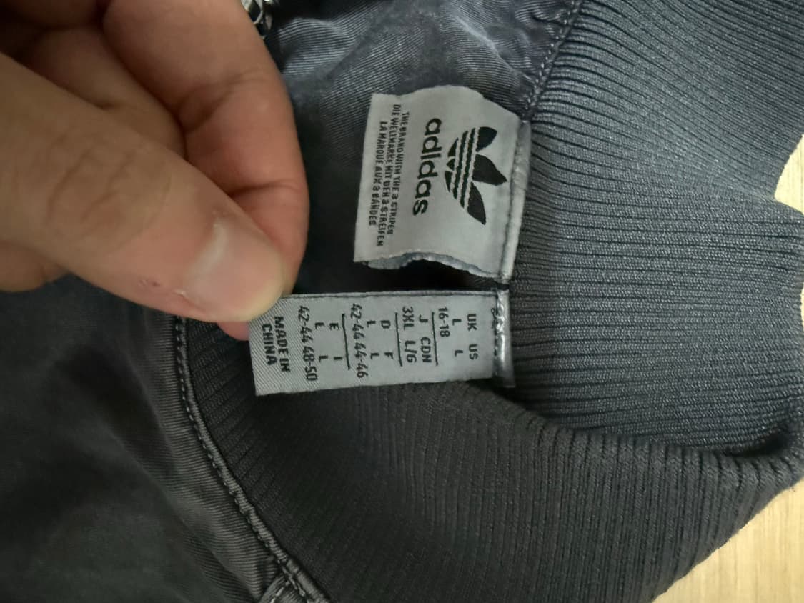 아디다스 아딜레늄2 워시드 봄버 자켓 L 사이즈 판매합니다. 상품이미지5