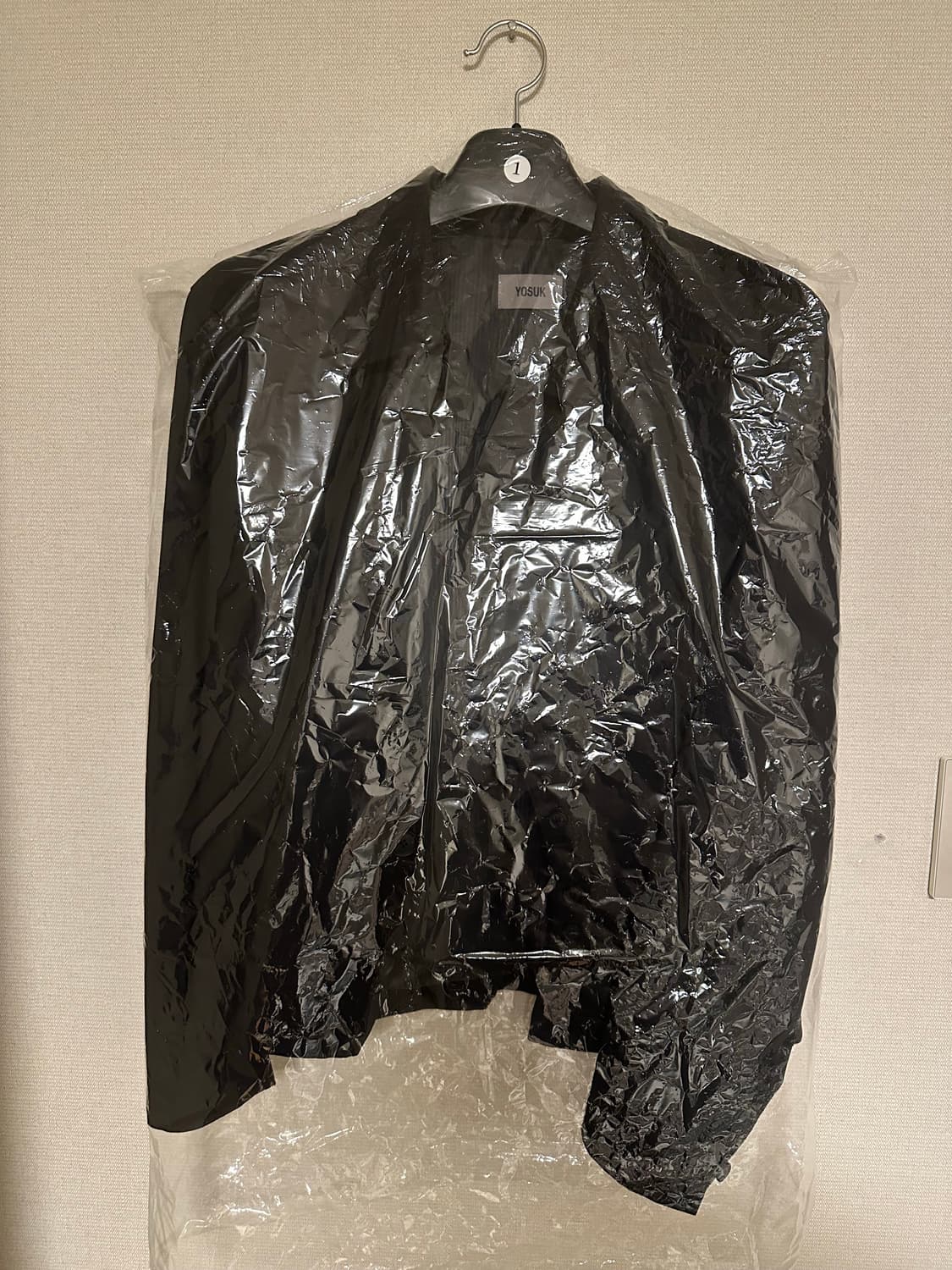 요석 s button 자켓 블랙 1사이즈 상품이미지5