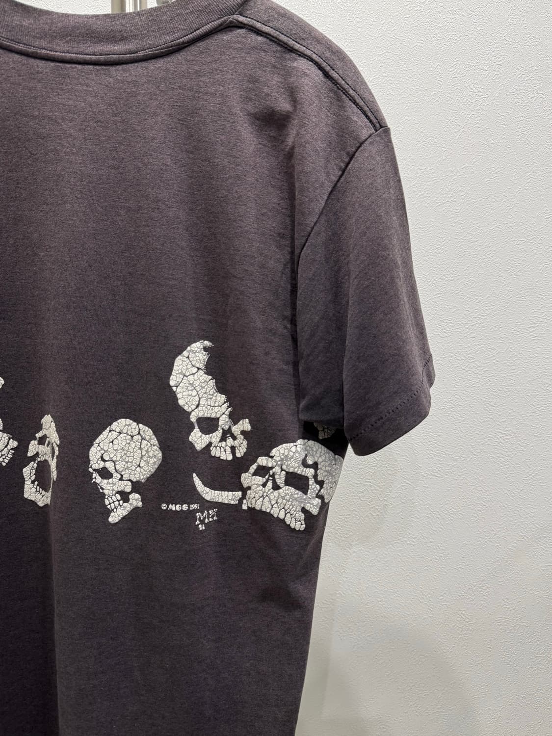 90's Sunfaded Skull 티셔츠 상품이미지5