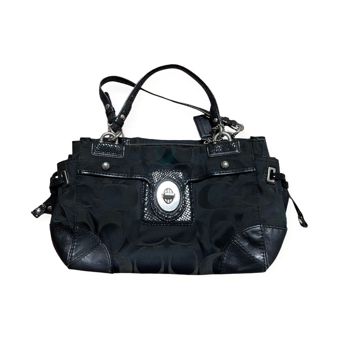 코치 COACH vintage black tote bag 상품이미지3