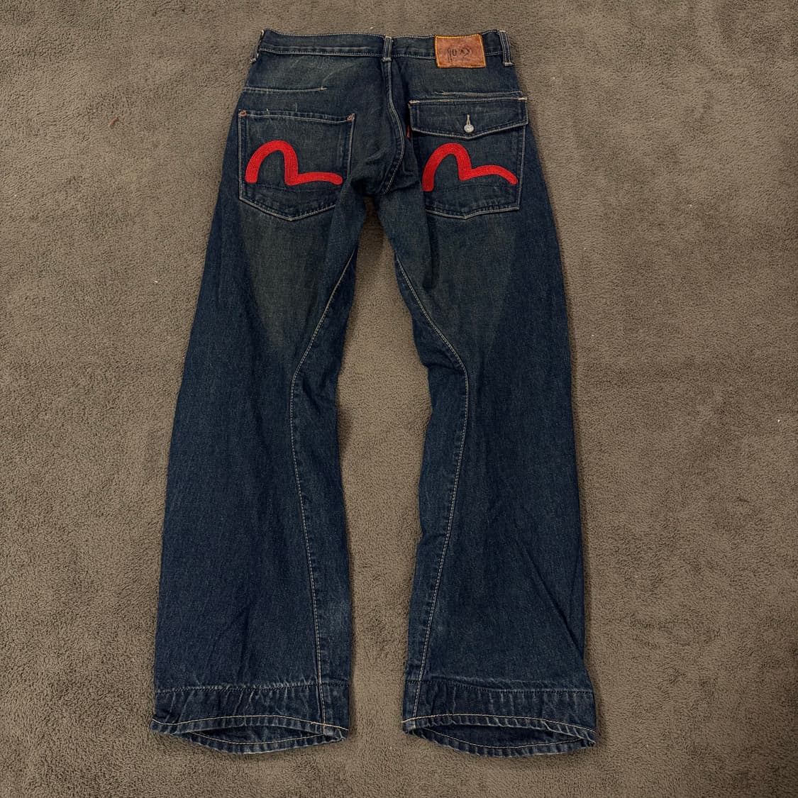 [ 정품/32 ] 에비수 엔지니어드진 데님 청바지 상품이미지3