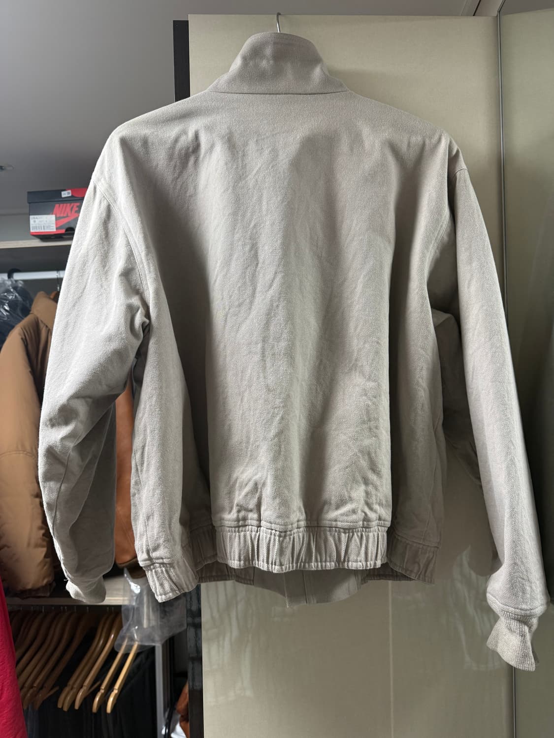 [2] 헤릴 23AW 위켄드 자켓 리버시블 베이지 상품이미지2