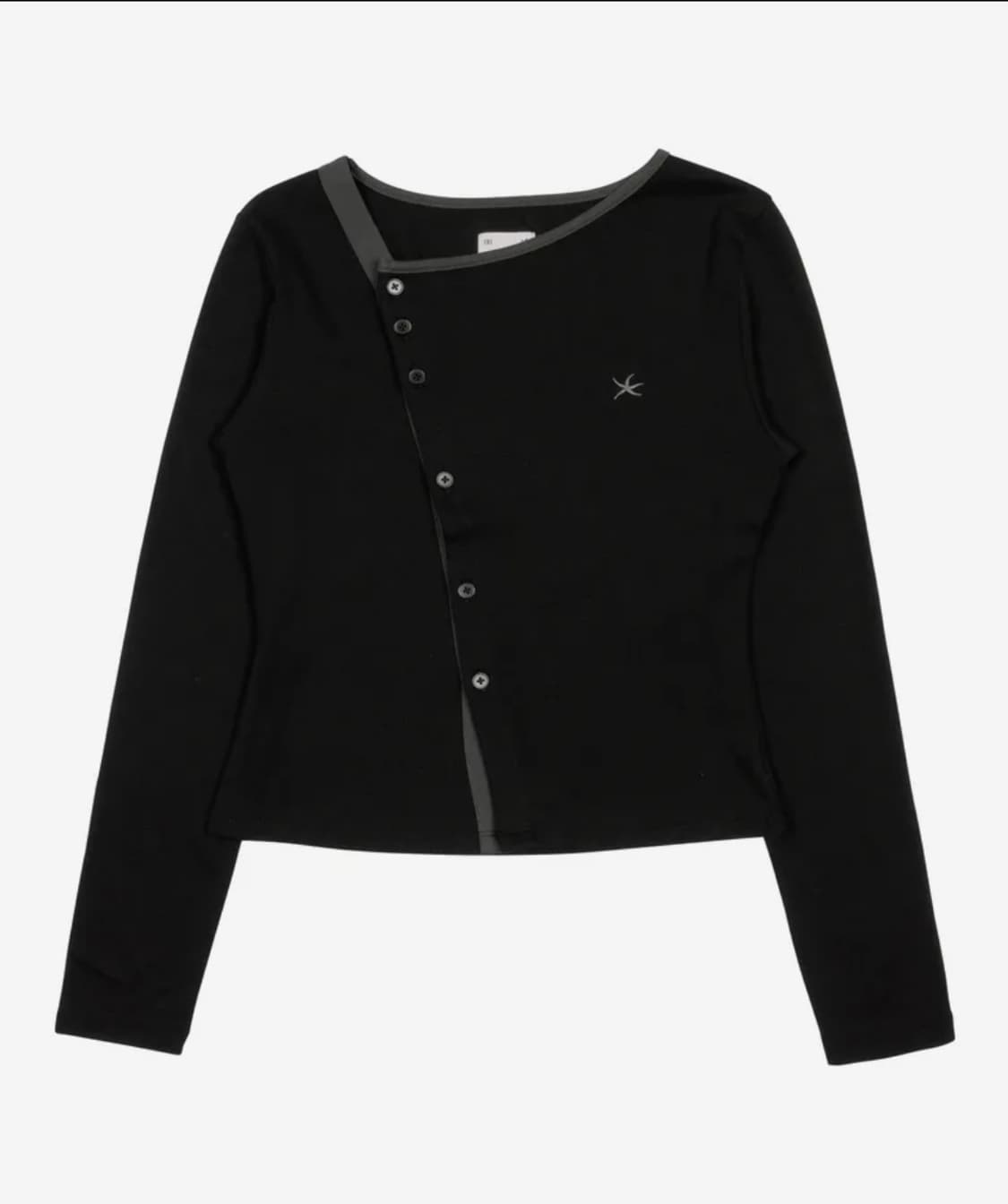 더콜디스트모먼트 twist button long sleeve 상품이미지1