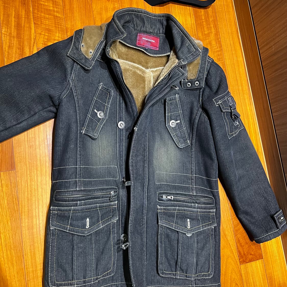 인터크루 데님 코트 상품이미지1