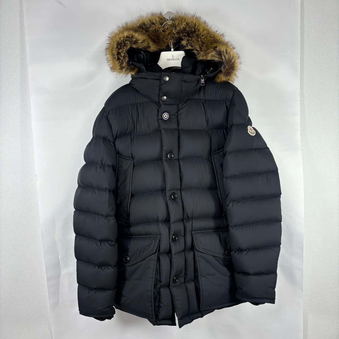 (25FW,새상품급)몽클레어 클루니 롱 다운 자켓 패딩 상품이미지1