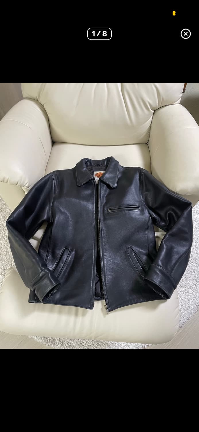 HARLEY DAVIDSON COWHIDE SINGLE RIDER LEA 상품이미지1