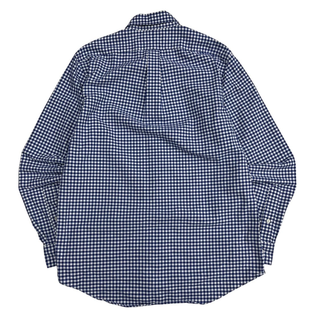 폴로 랄프로렌 옥스포드 네이비 고방체크 셔츠 M 상품이미지3