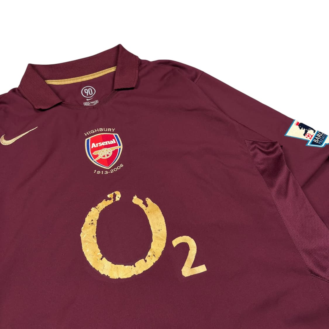 나이키 05-06 아스날 베르캄프 마킹 유니폼 상품이미지4