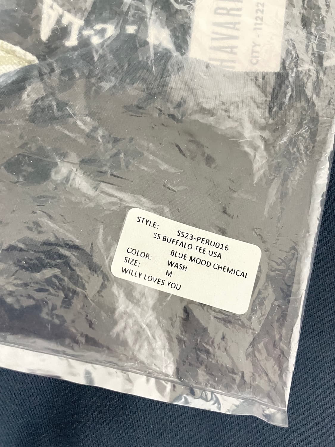 윌리 차바리아 USA 23SS 버팔로 티셔츠 상품이미지7