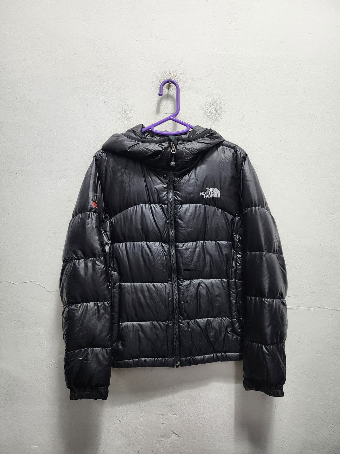 노스페이스 크롭 후드 패딩  상품이미지1