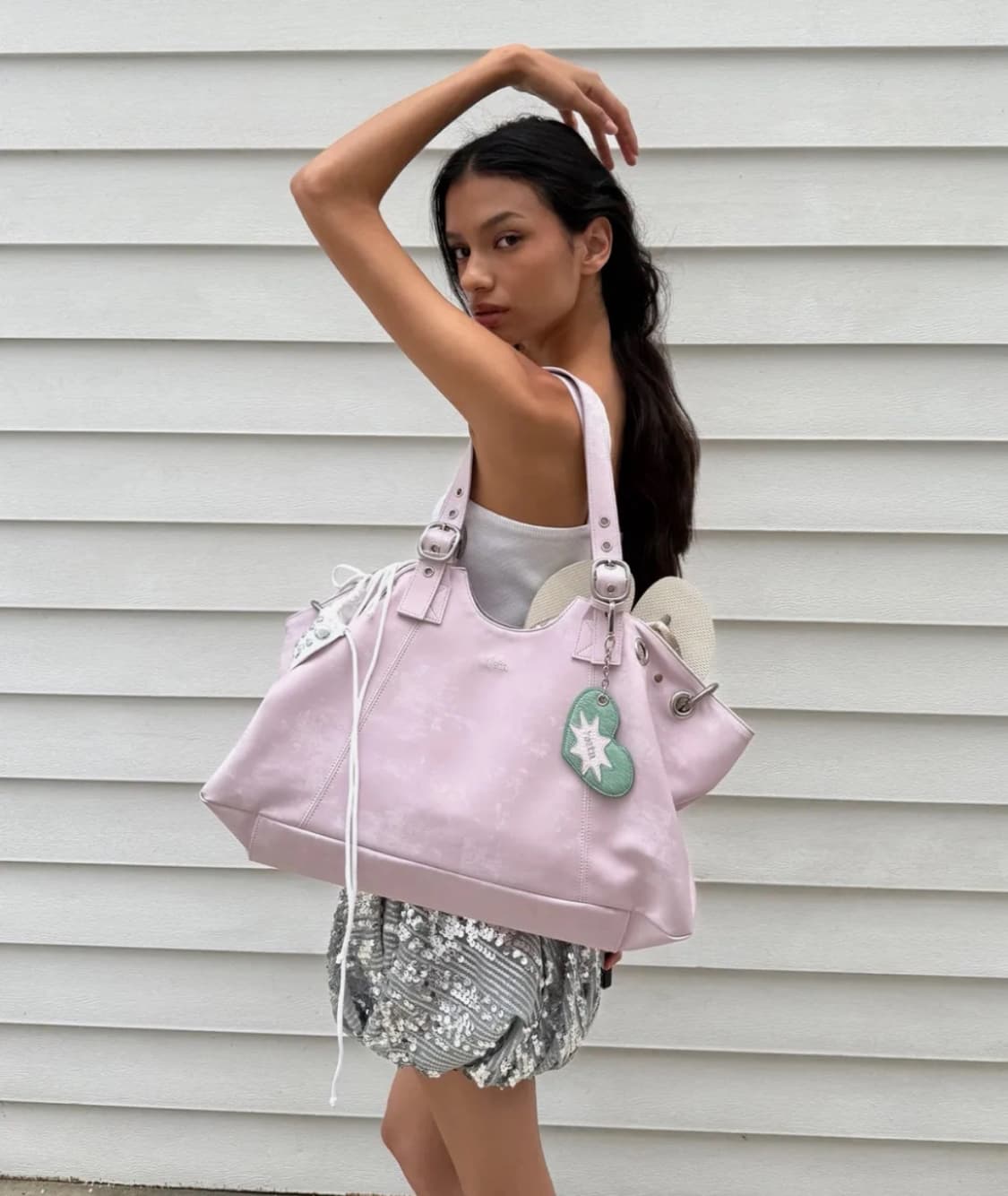 히에타 hieta 베키백 파우더 핑크 상품이미지1