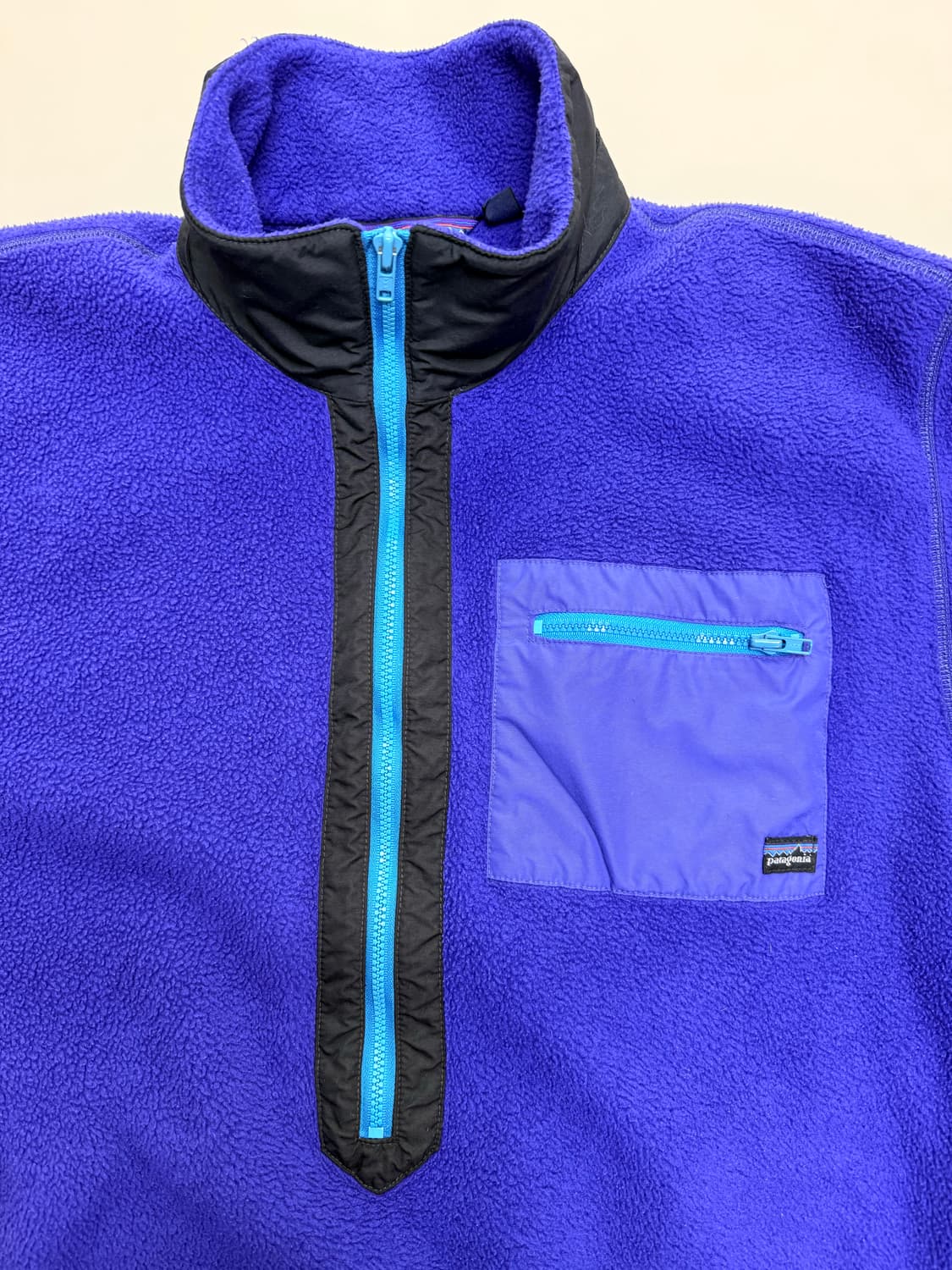 80s 파타고니아 신칠라 블루 라지 상품이미지2