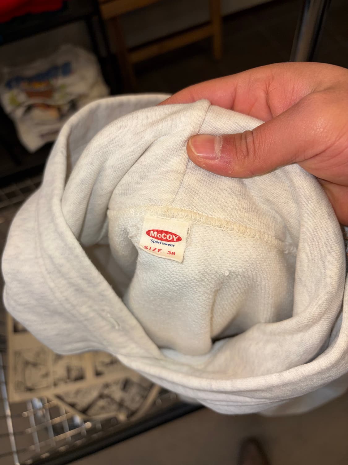 Old The Real Mccoy’s sports hood sweats 상품이미지10