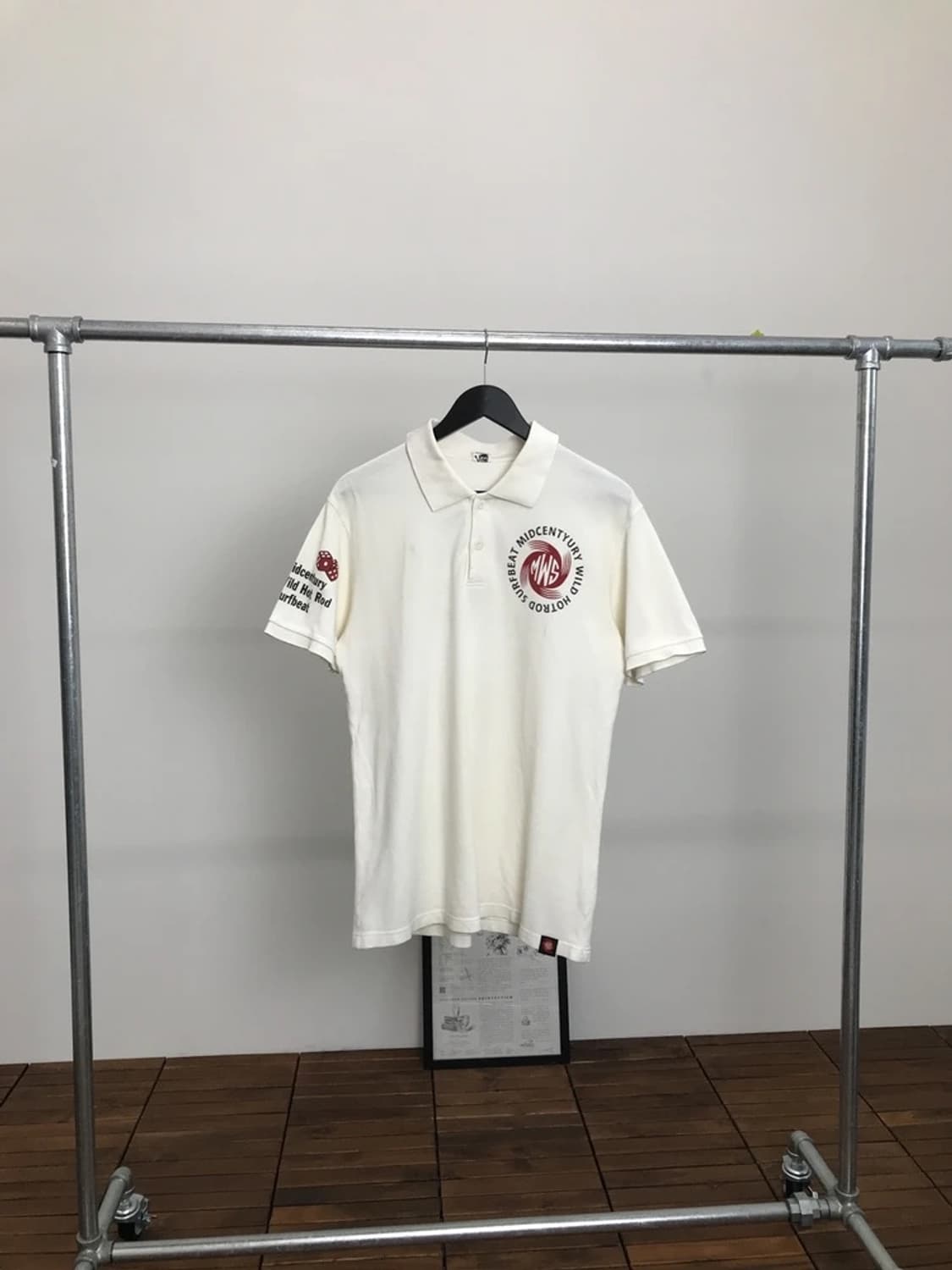 MWS Hot Rod Surfbeat Graphic Polo Shirt 상품이미지5