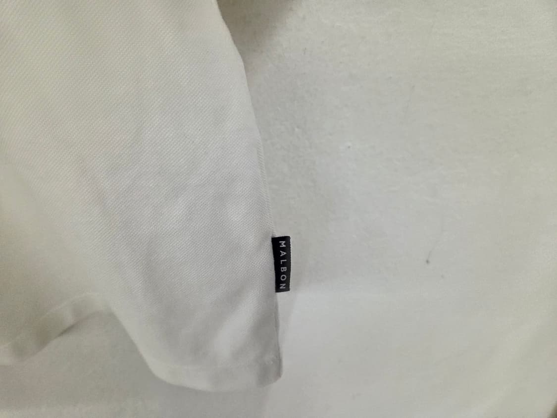 말본골프 크롭화이트 카라 반팔티 XS 상품이미지2