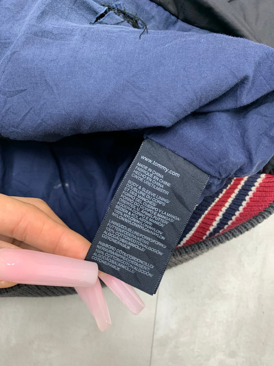 타미힐피거 퀄팅 자켓 #703 상품이미지7