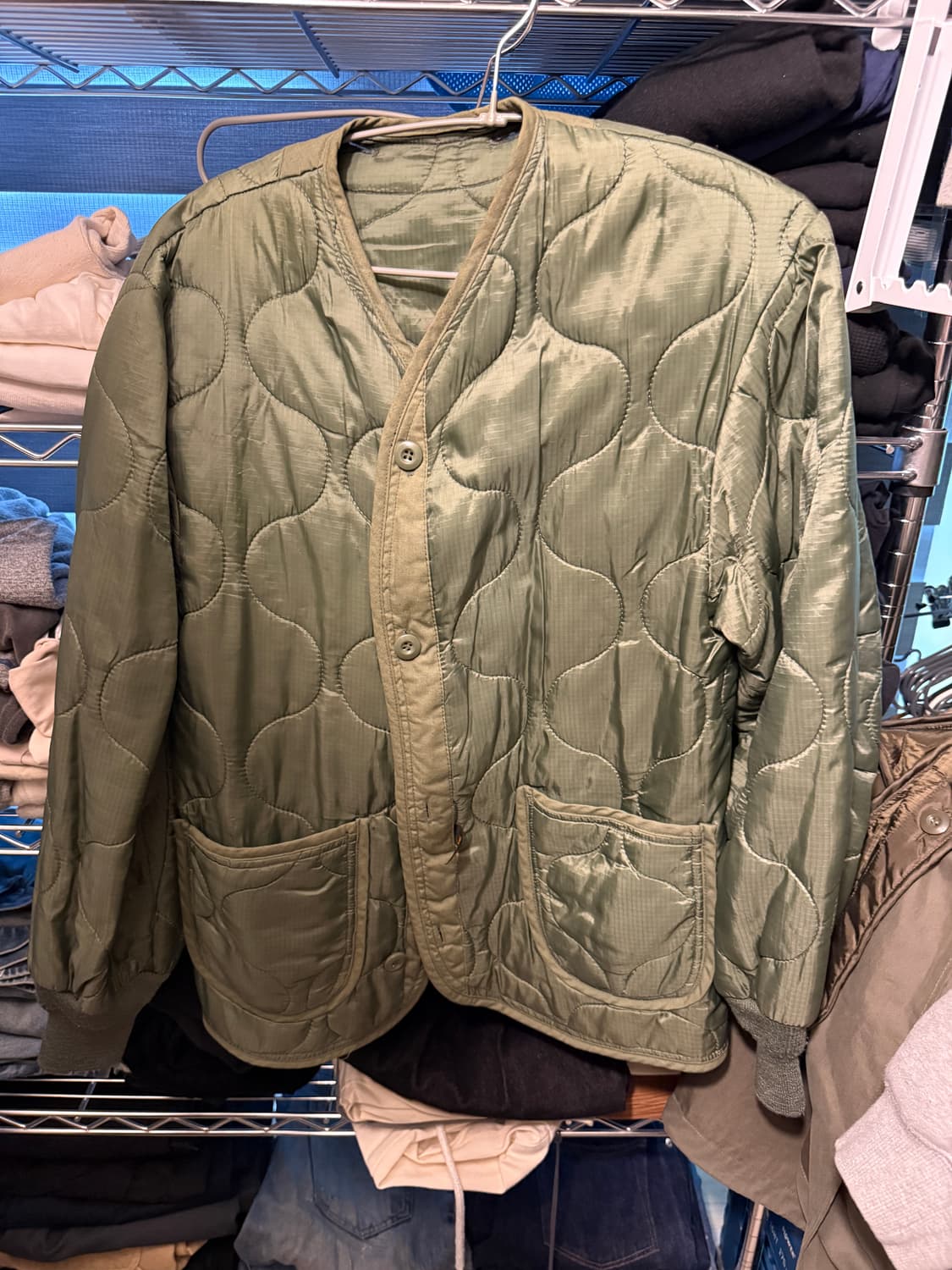 알파인더스트리 라이너 경량패딩 깔깔이 XS 상품이미지1