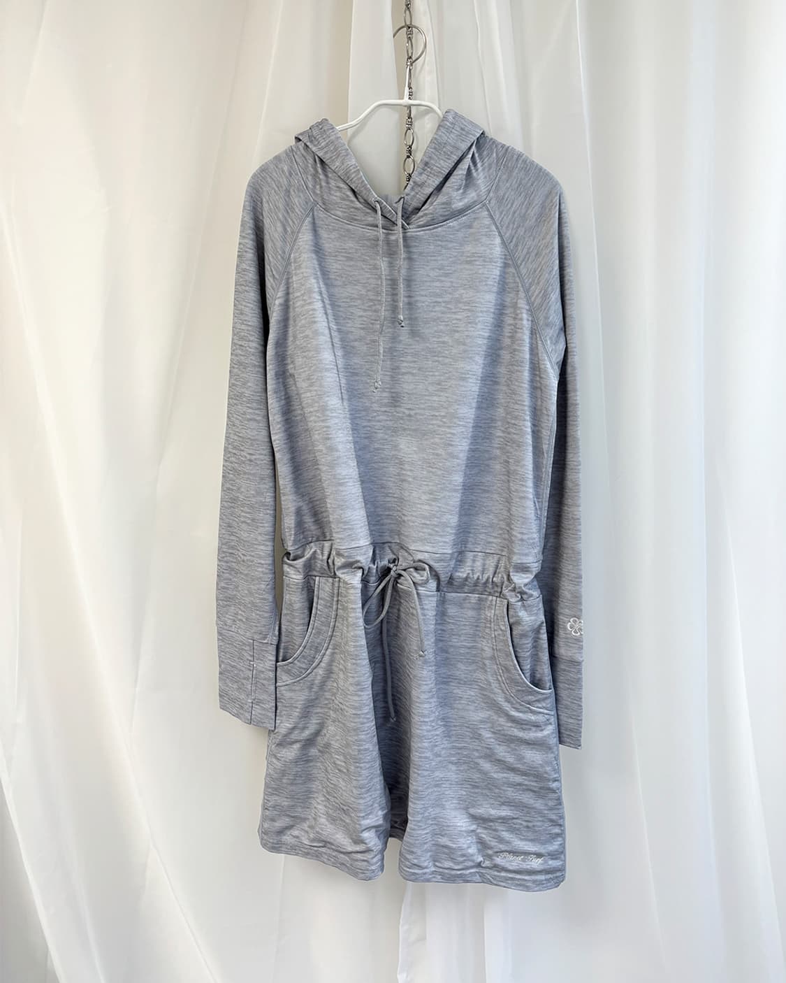 PLANET SURF HAWAII 멜란지 그레이 후드 서핑 원피스 상품이미지1