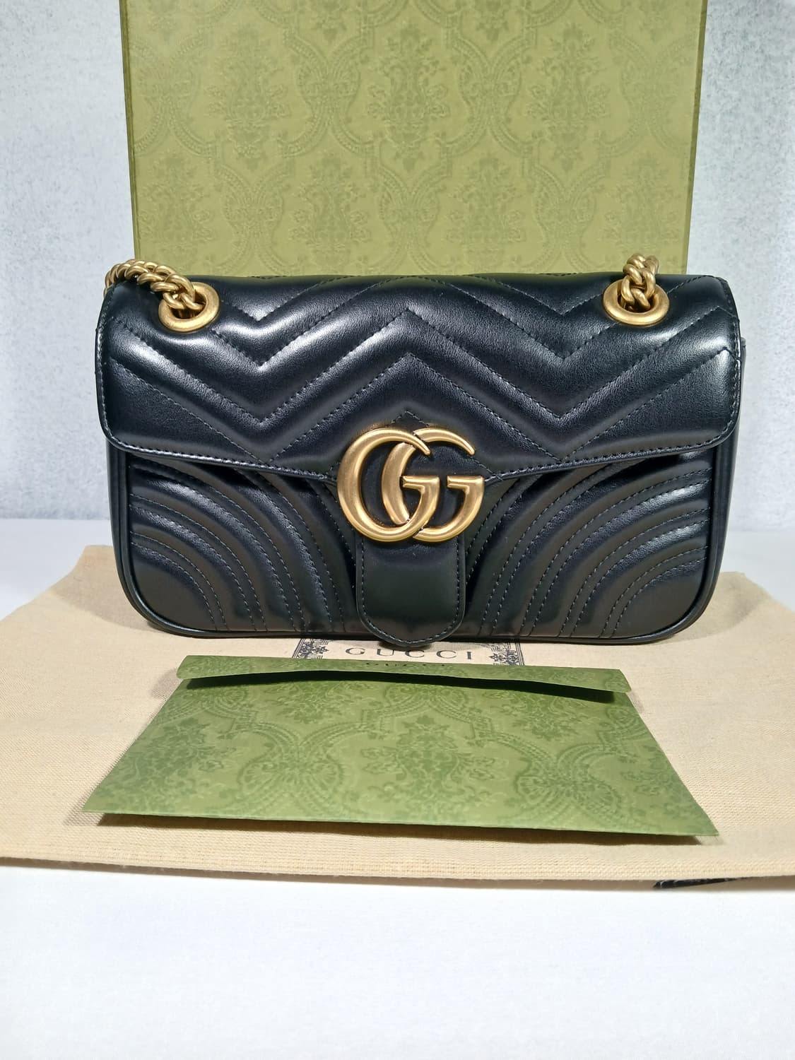 구찌 마몽 마틀라세 숄더백 스몰 443497 상품이미지1