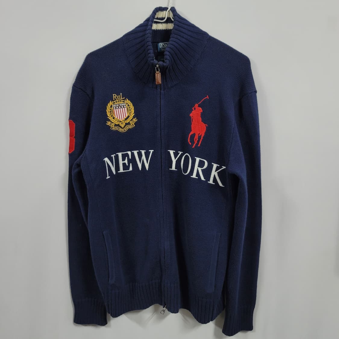 폴로 빅포니 치프키프 뉴욕니트집업  상품이미지1