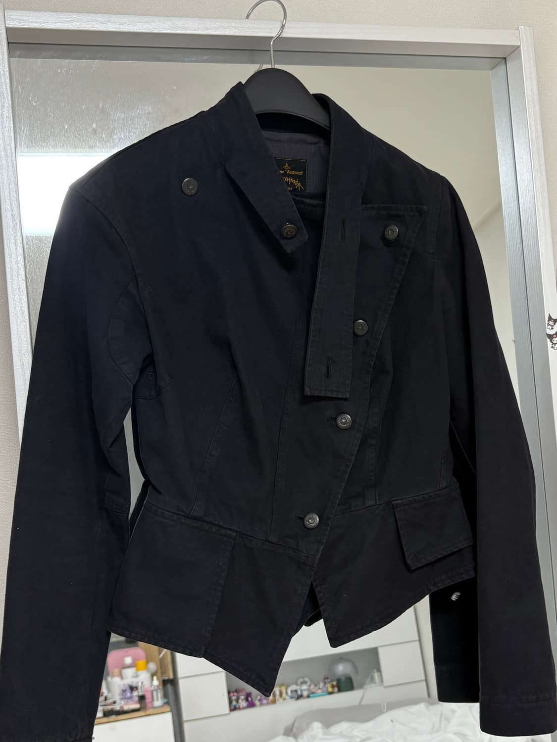 비비안웨스트우드 앵글로마니아 사선 코튼 자켓 상품이미지3