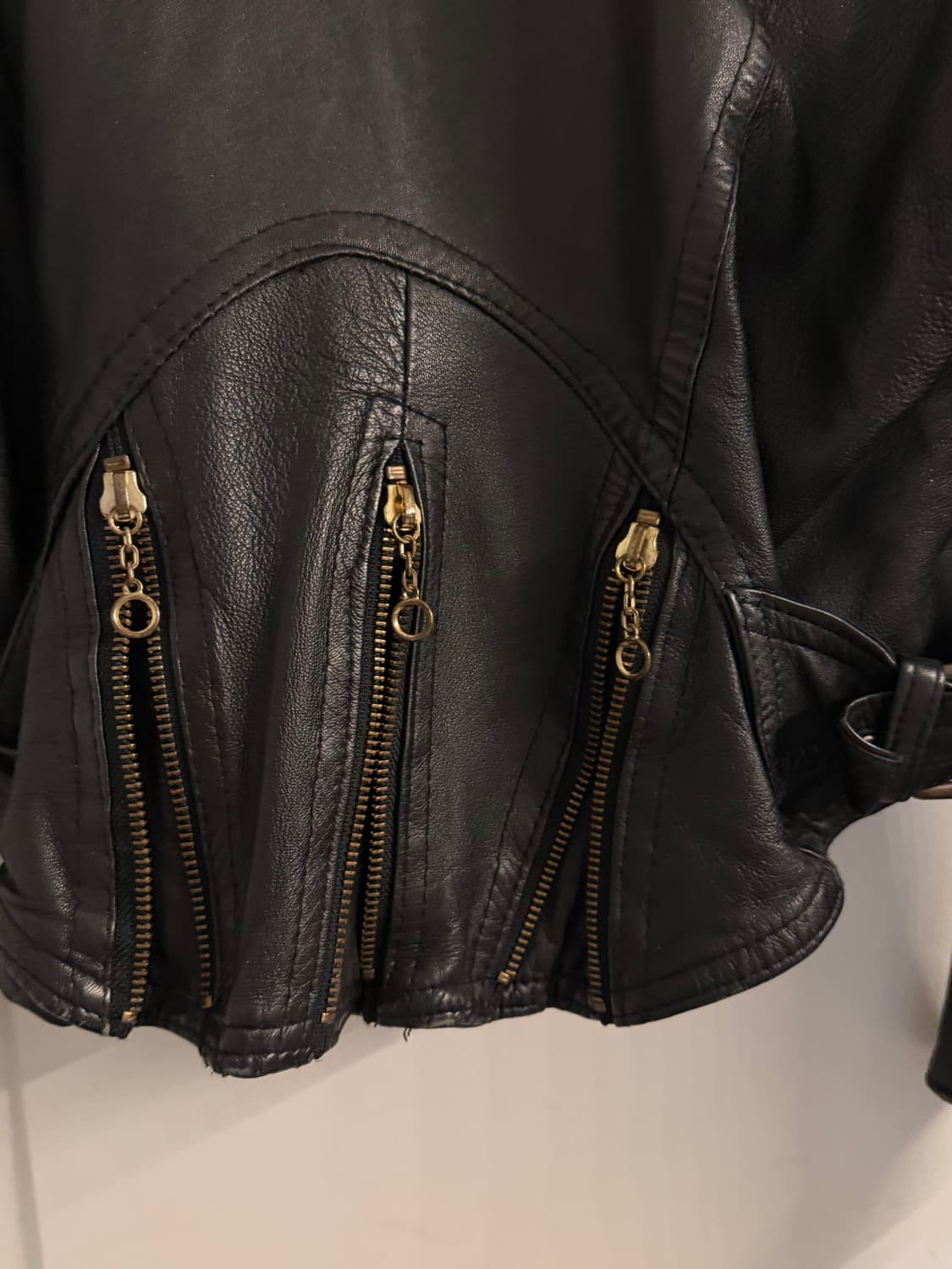 리얼레더 빈티지 가죽 자켓 상품이미지6