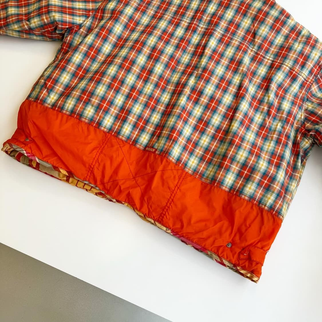 오일릴리 체크 박시 점퍼 상품이미지4