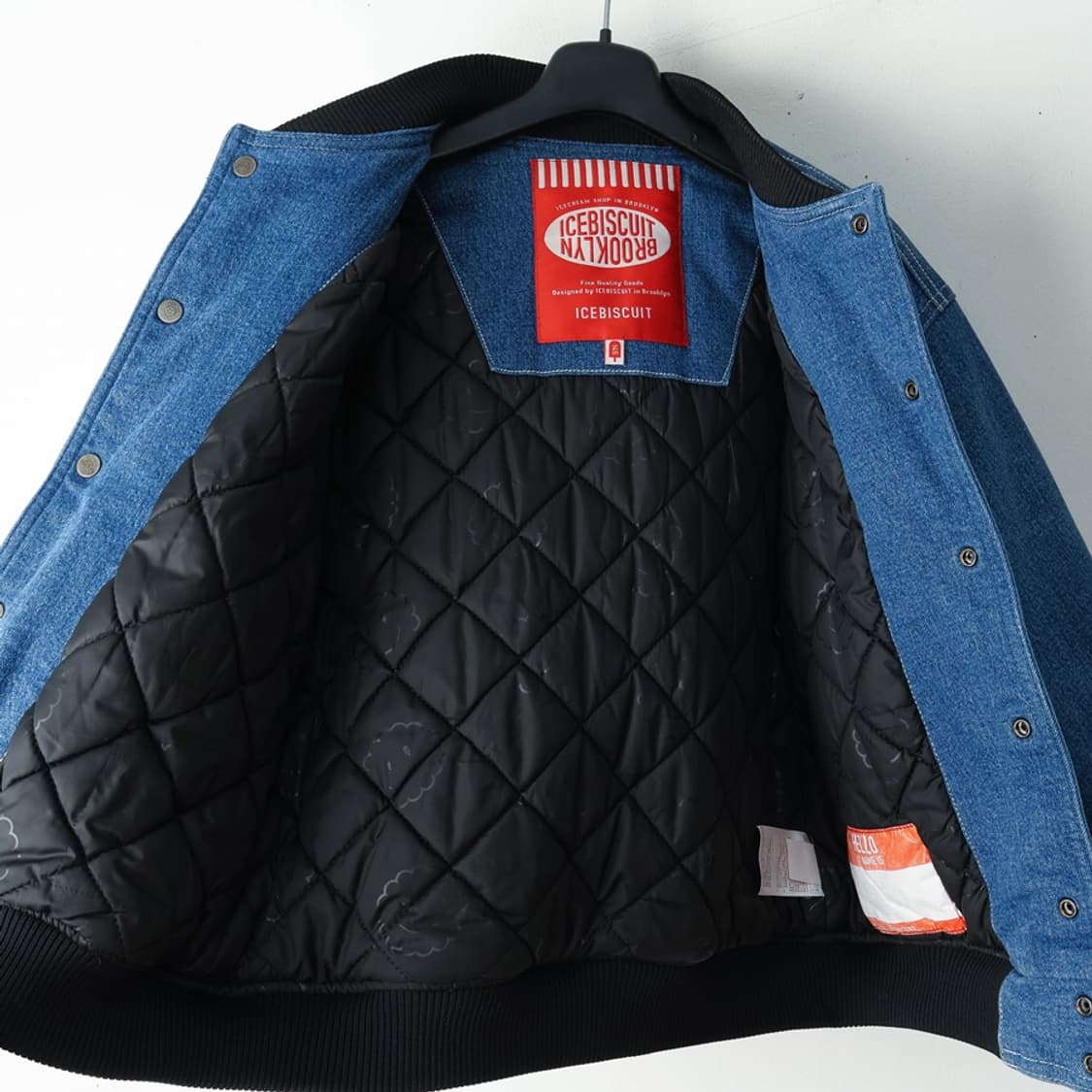 145/키즈 아이스비스킷 데님 야구 점퍼 상품이미지6