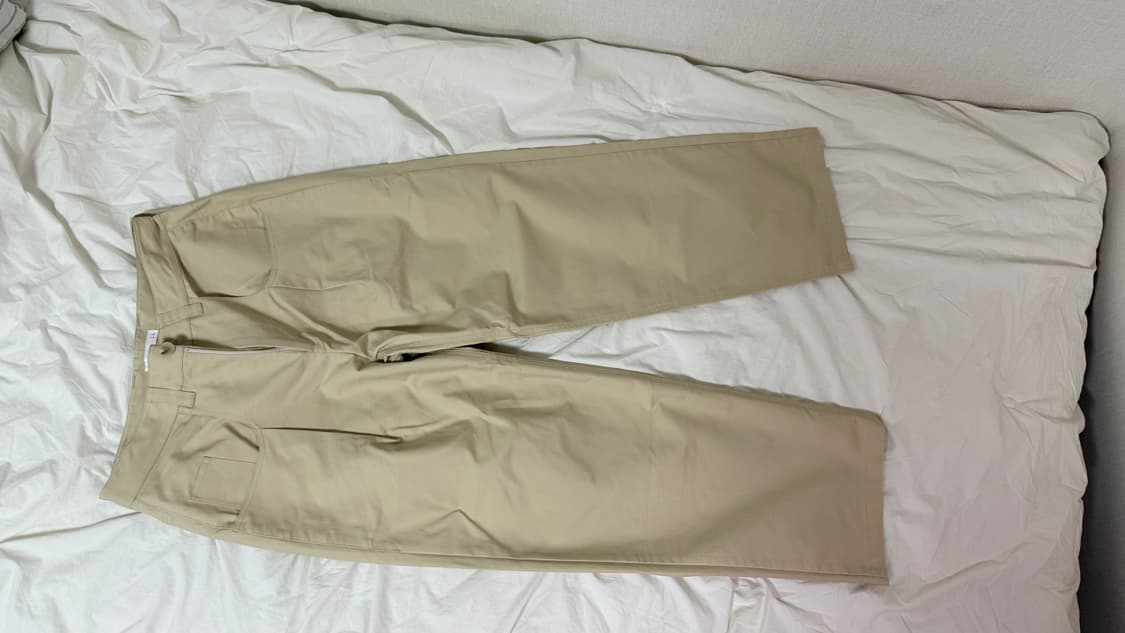 밀로 아카이브 치노 턱 팬츠 [샌드 베이지] 상품이미지2