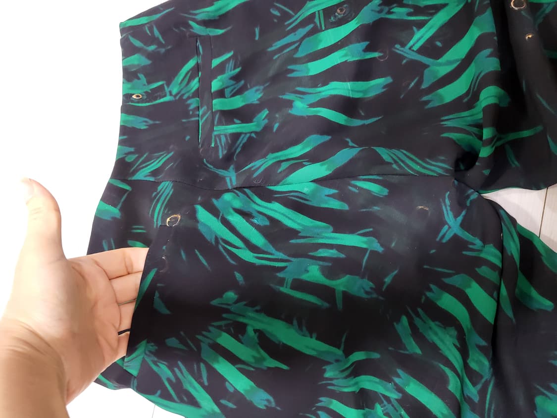 톰그레이 하운드 수입한 시스루 실키  패턴 바지 44-55 상품이미지9