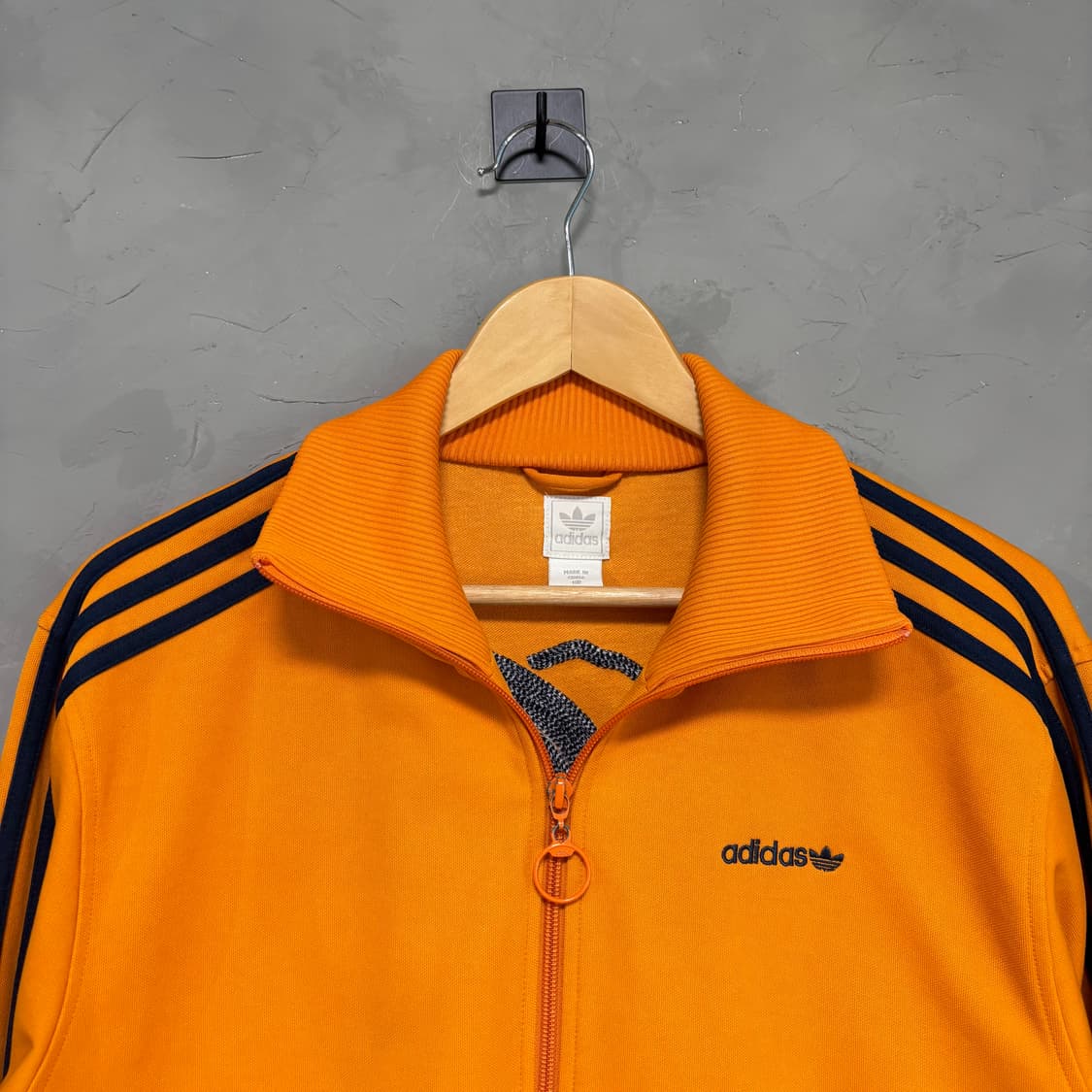 아디다스 베켄바우어 윈터 베어 져지 트랙탑 노랑 네이비 상품이미지3