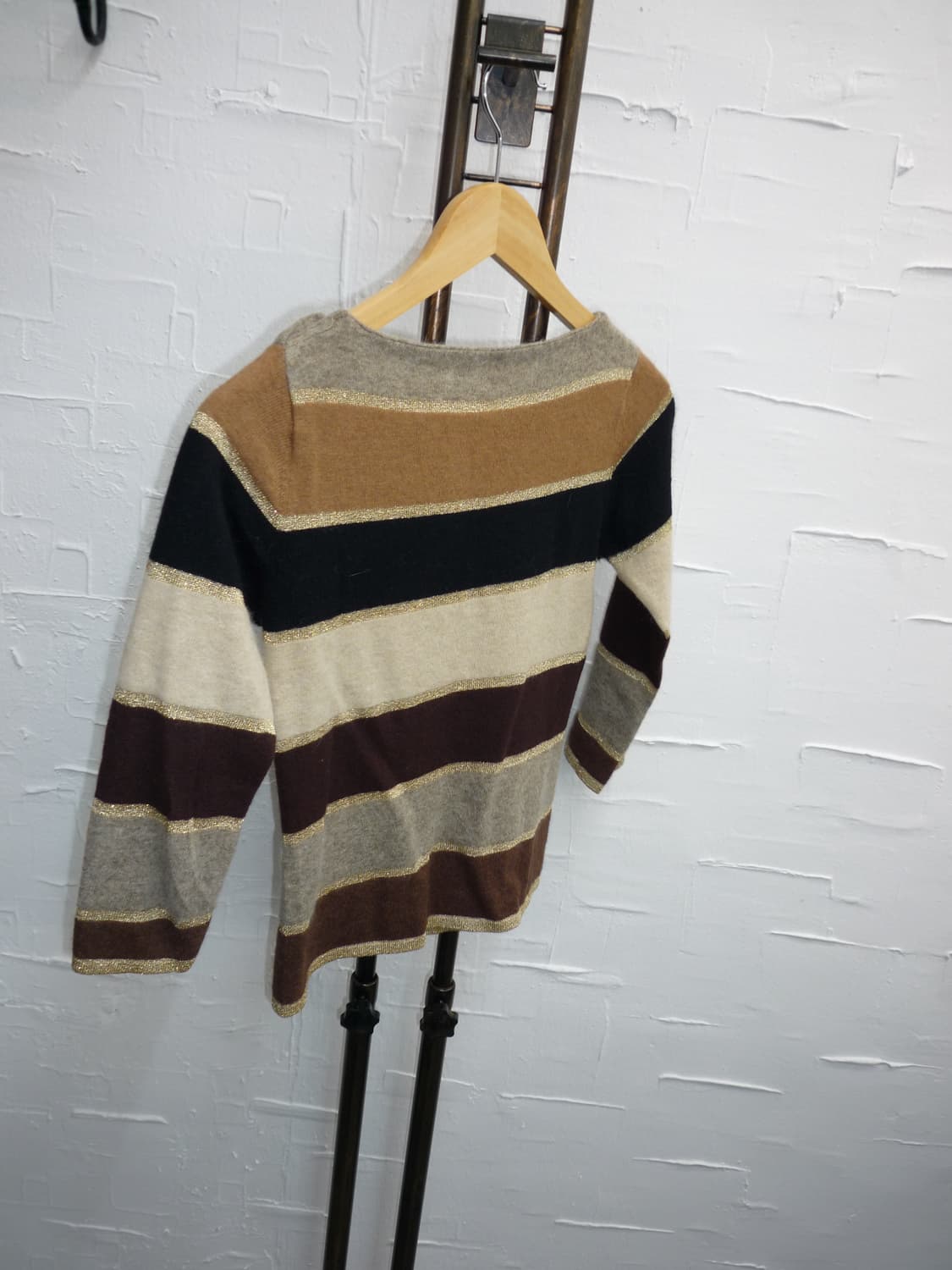 gold perl lined knit 상품이미지6