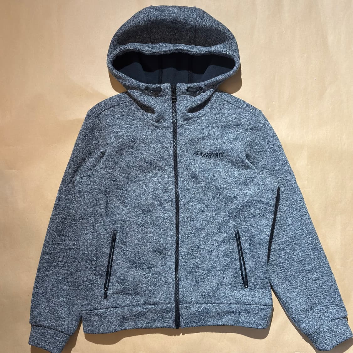 *니트 플리스 집업후디 상품이미지1