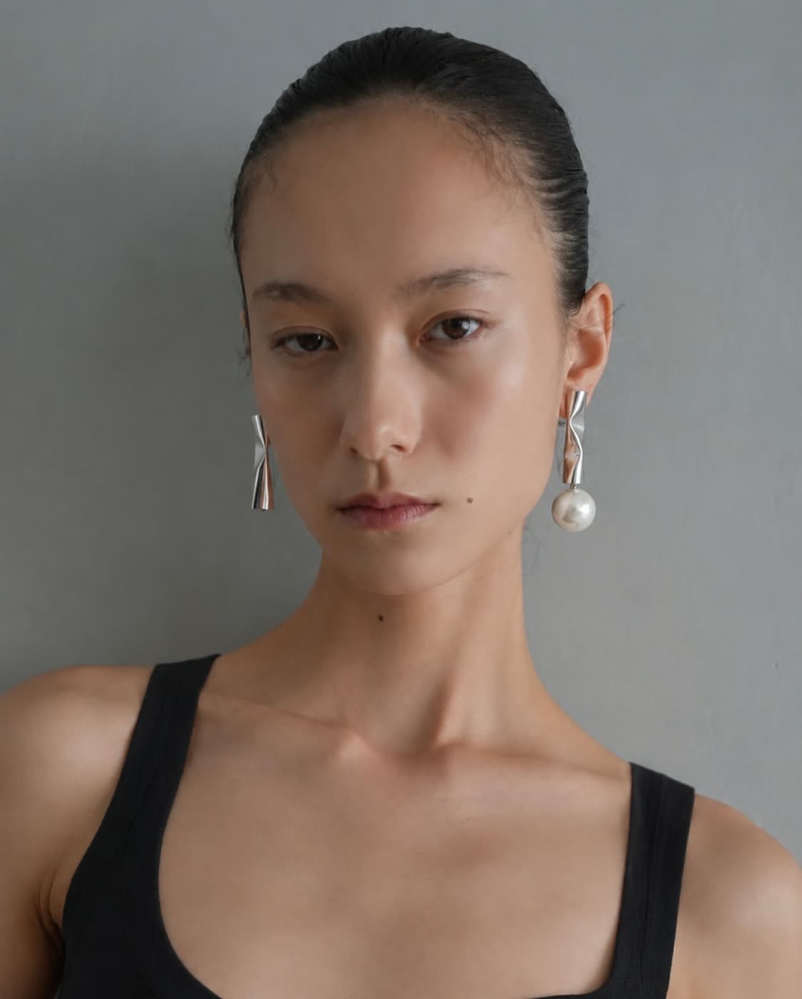 먼데이에디션 파이프 진주 귀걸이 상품이미지1