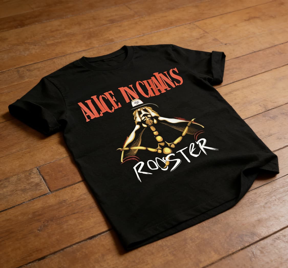 [새상품 M사이즈] Alice In Chains 커스텀 반팔 (Roost 상품이미지2