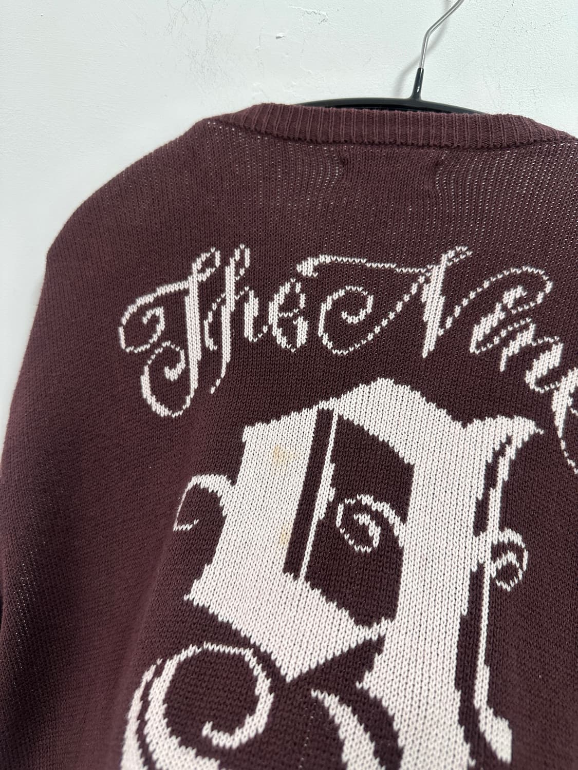 NINE MICROPHONES cross detail cardigan  상품이미지2